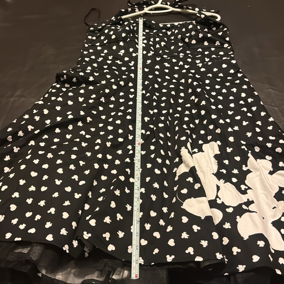 Disney Black & White Mickey/Minnie Dress Worn Once To A Sneaker Ball Size 18 - Picture 12 of 16